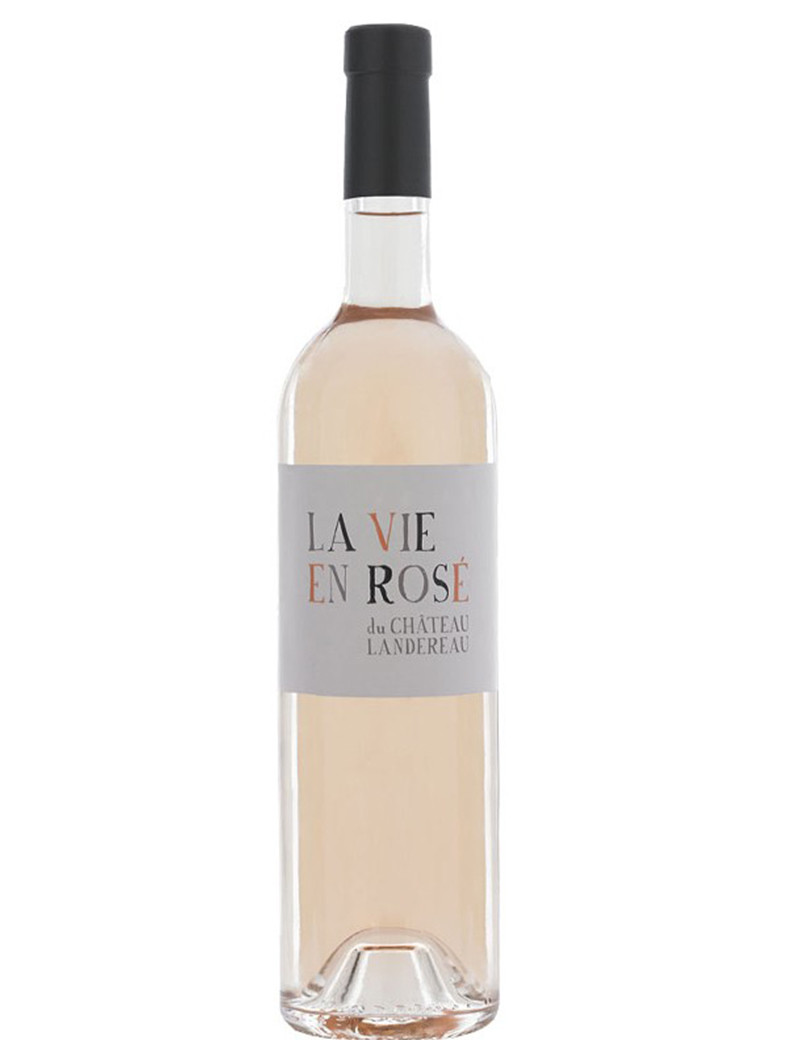 La Vie en Rosé Château Landereau bouteille